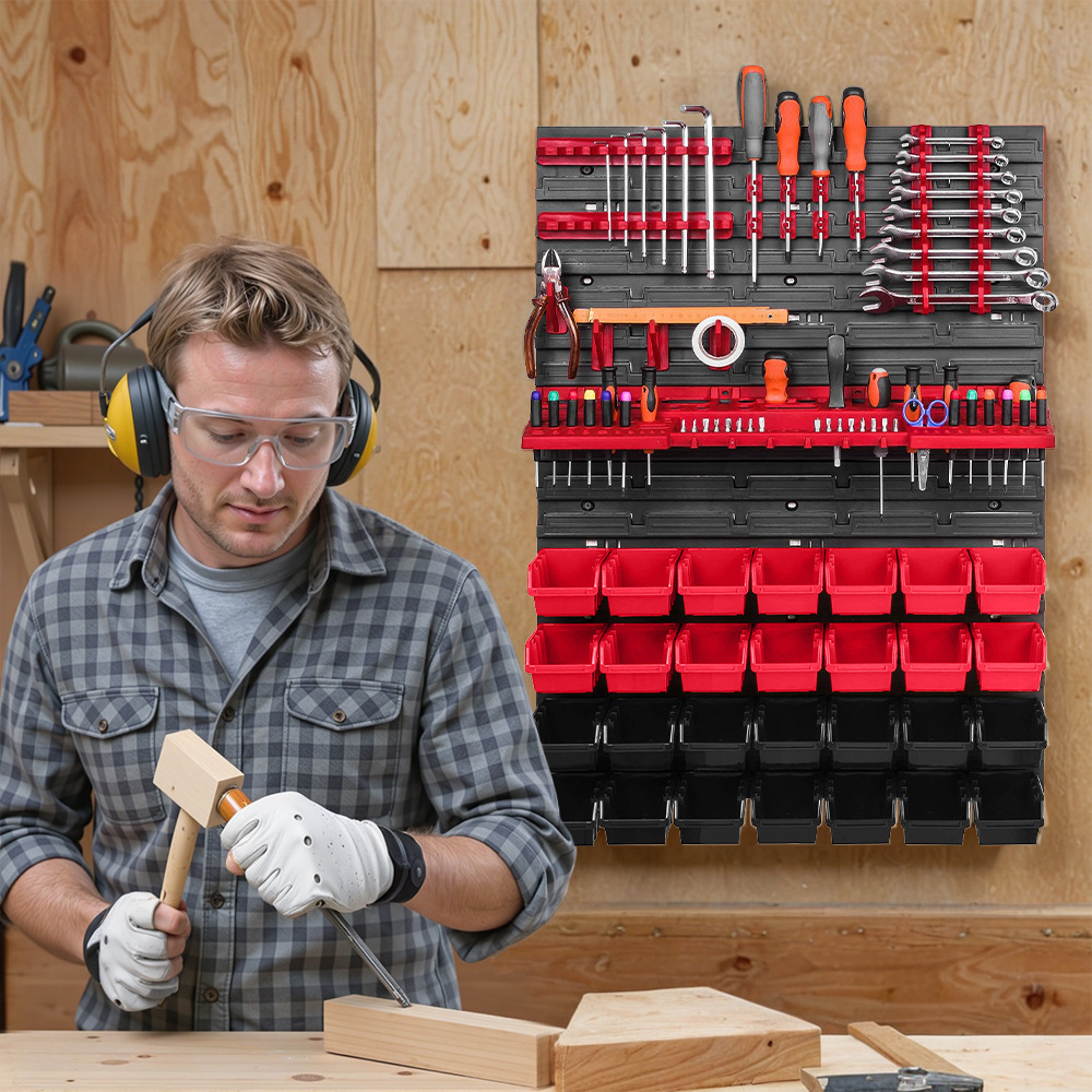Workshop Tools Wall - 공구 벽걸이형 보관 선반, 다기능 보관
