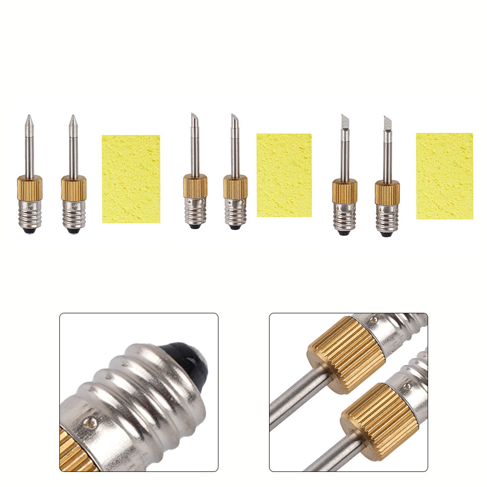 Workshop Tools Types - E10 인터페이스 납땜 다리미 팁 세트,