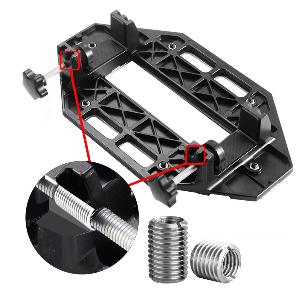 라우터 비트가있는 새로운 목공 슬롯 로케이터 알루미늄  - Dowel Jig Kit 리뷰 및 가격