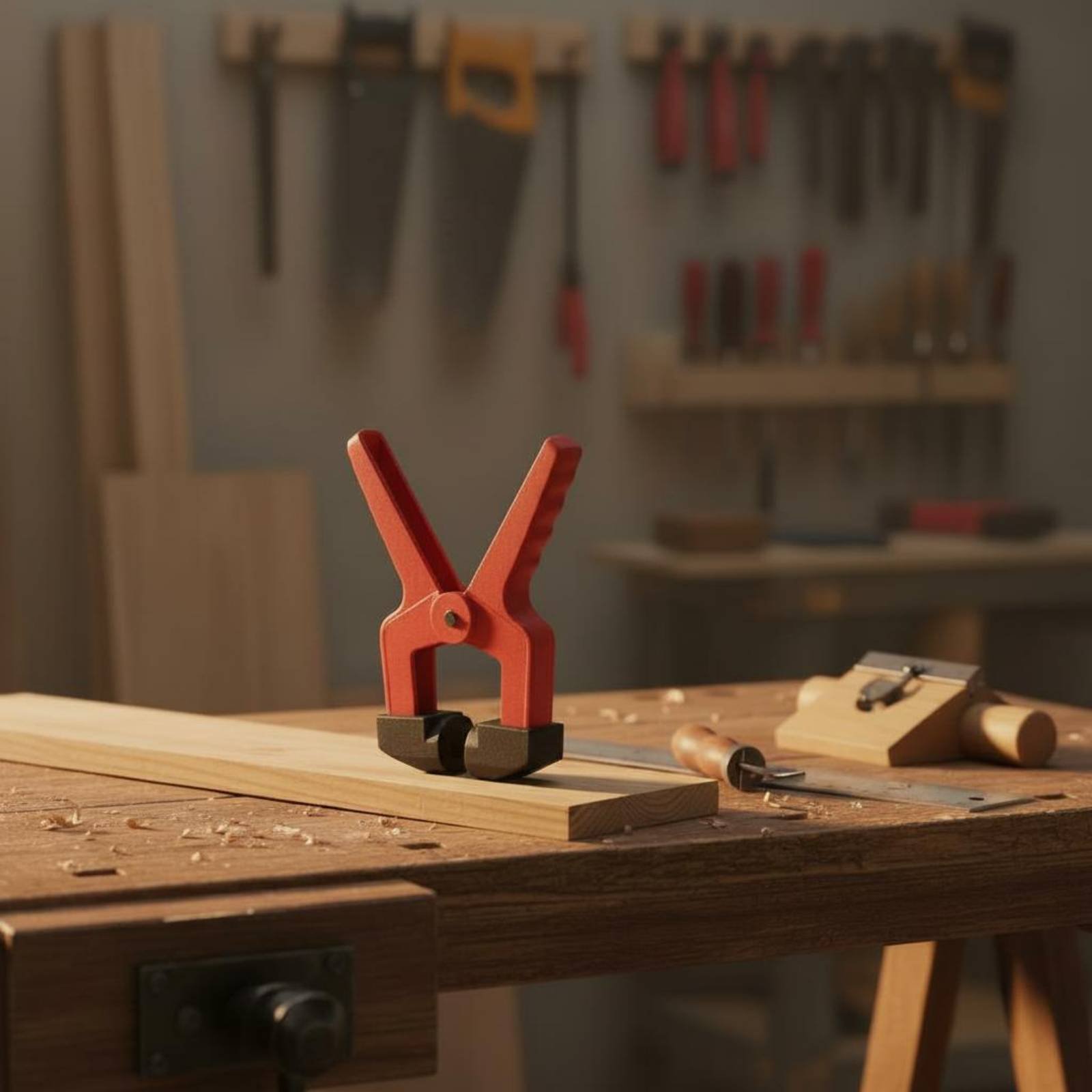 삼각형 클램프 클램프 빨간색 플라스틱 코일 클램프 수공 - Tools For Woodworking Workshop 리뷰 및 가격