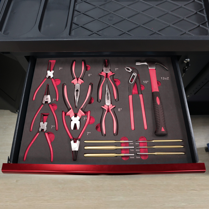 7단 서랍 공구 트롤리, 273개 EVA 폼 공구 세트 - Tools In Mechanic Workshop 리뷰 및 가격