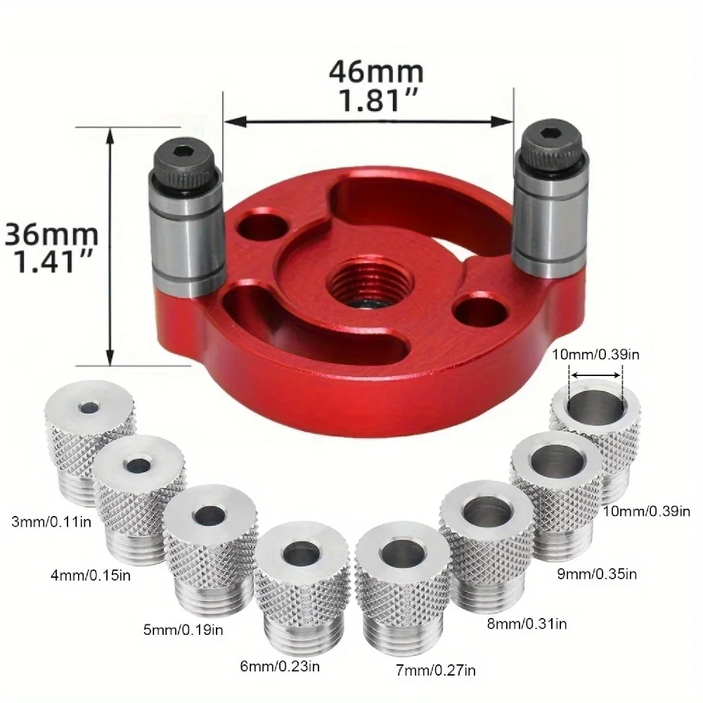 셀프 센터링 다웰링 지그 핸드헬드 드릴 가이드 목공 직 - Dowel Jig Kit 리뷰 및 가격