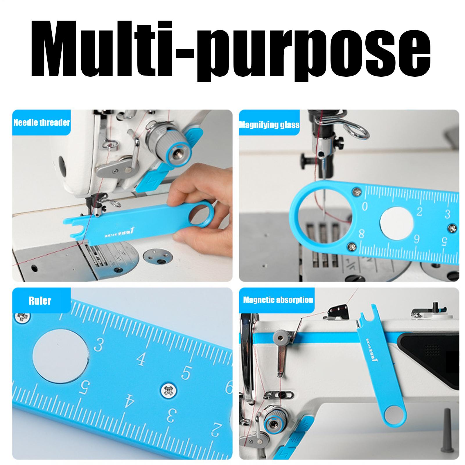 1pc 자기식 재봉 도구 안티핀치 재봉틀 바늘 실꿰기  - Mechanical Workshop Tools And Equipment 리뷰 및 가격