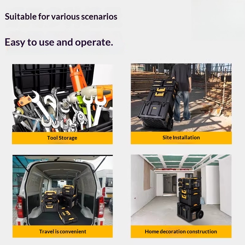 공구함 적층형 헤비듀티 잠금장치가 있는 금속 공구함 휴 - Workshop Garage Tools Manufacturer 리뷰 및 가격