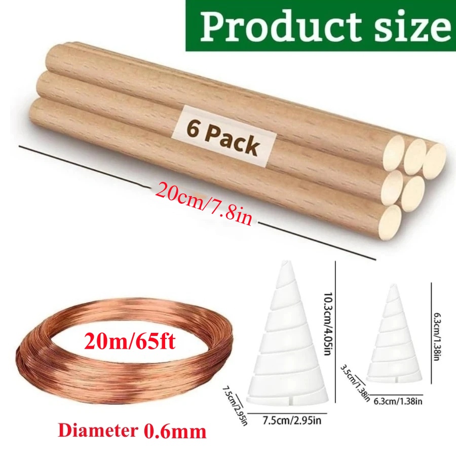 20m/65ft 전기 배양 원예 구리 키트, 99.9% - Dowel Jig Kit 리뷰 및 가격