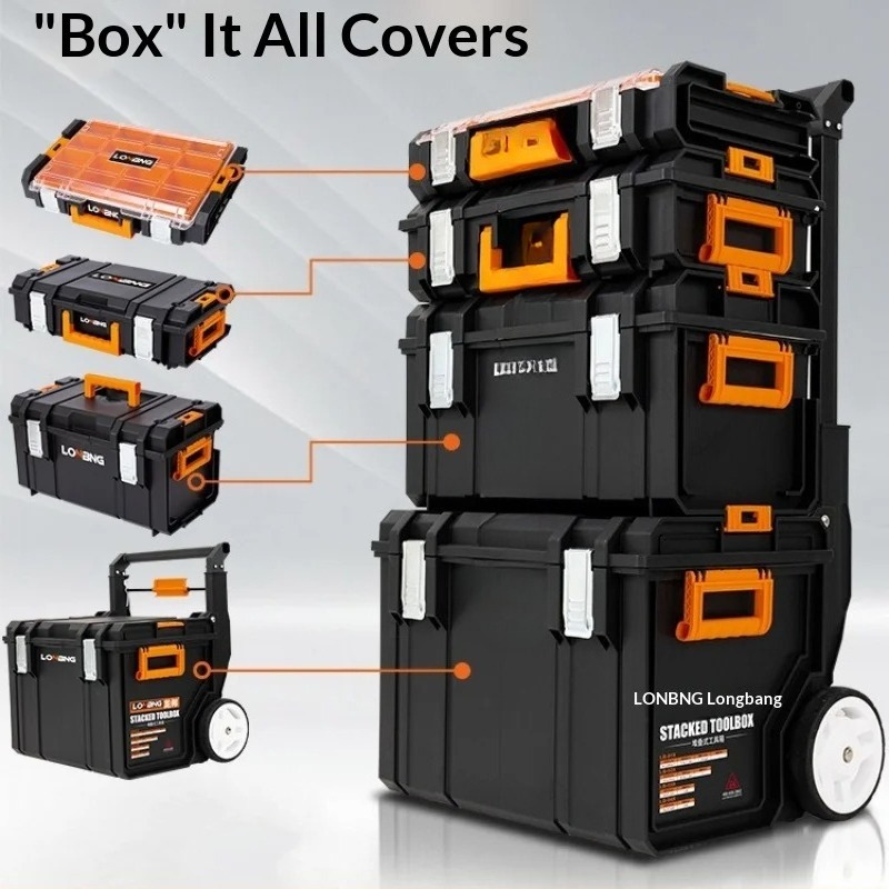 공구 적층형 케이스 공구함 헤비듀티 휴대용 잠금장치가  - Workshop Garage Tools Manufacturer 리뷰 및 가격