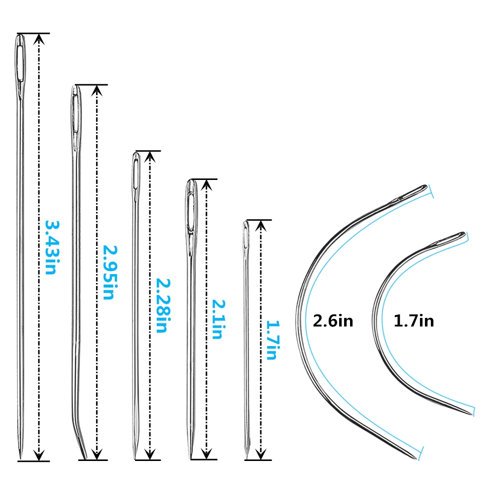 가정용 가죽 재봉 바늘, 가죽 캔버스 수리 재봉 도구, - Mechanical Workshop Tools And Equipment 리뷰 및 가격
