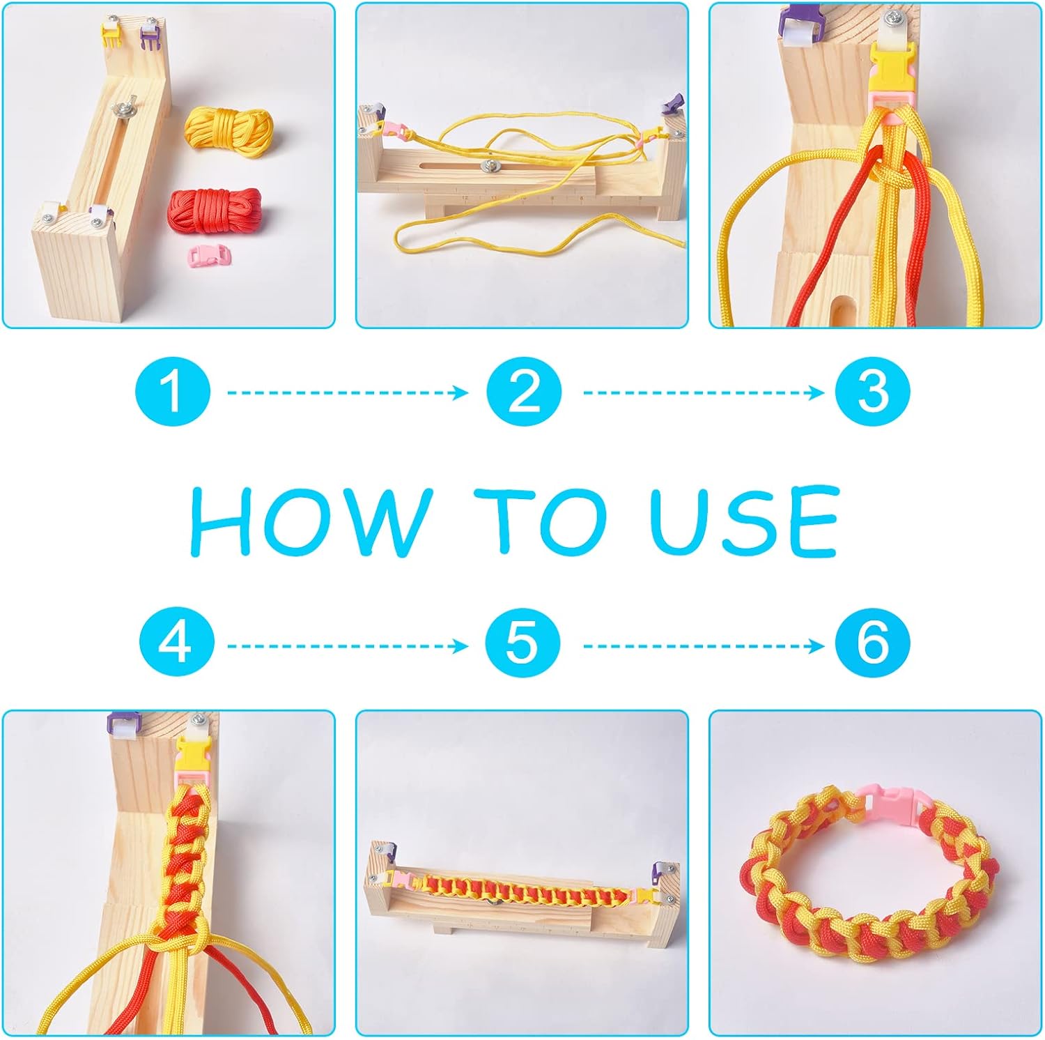 우드 파라코드 지그 팔찌 제작 키트, 낙하산 줄과 버클 - Dowel Jig Kit 리뷰 및 가격