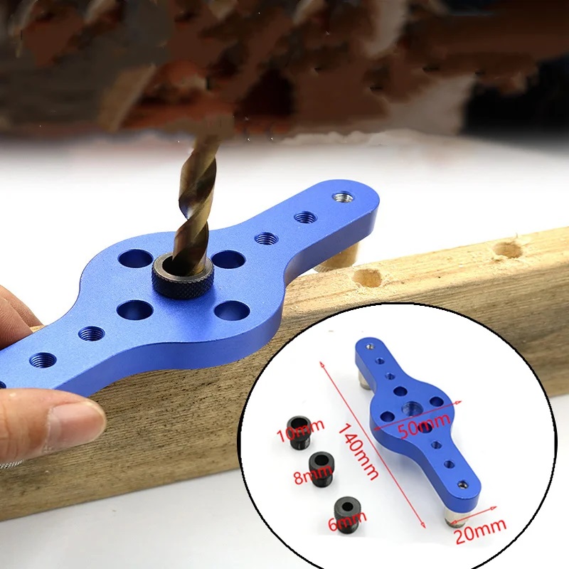 6/8/10mm 합금 수직 홀 지그 목재 다웰 홀 드릴 - Dowel Jig Kit 리뷰 및 가격